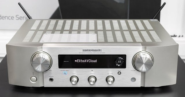 front view of Marantz PM7000N amplifier Review