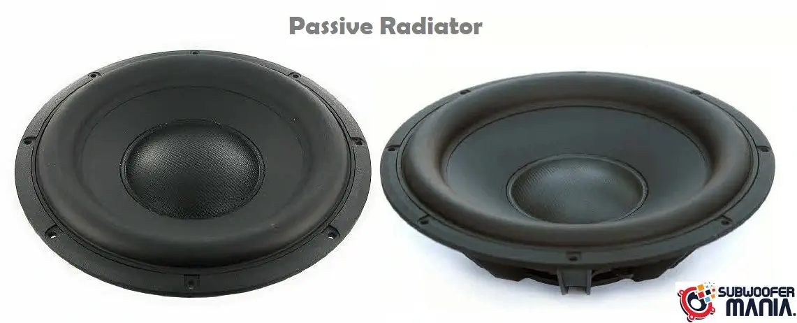 Image Showing Two Passive Radiator side by side