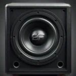 A subwoofer Box explaining what is Bass Reflex enclosure