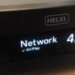 front view of Test streaming integrated amplifier Hegel