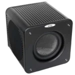 View of Velodyne MicroVee X subwoofer three drivers